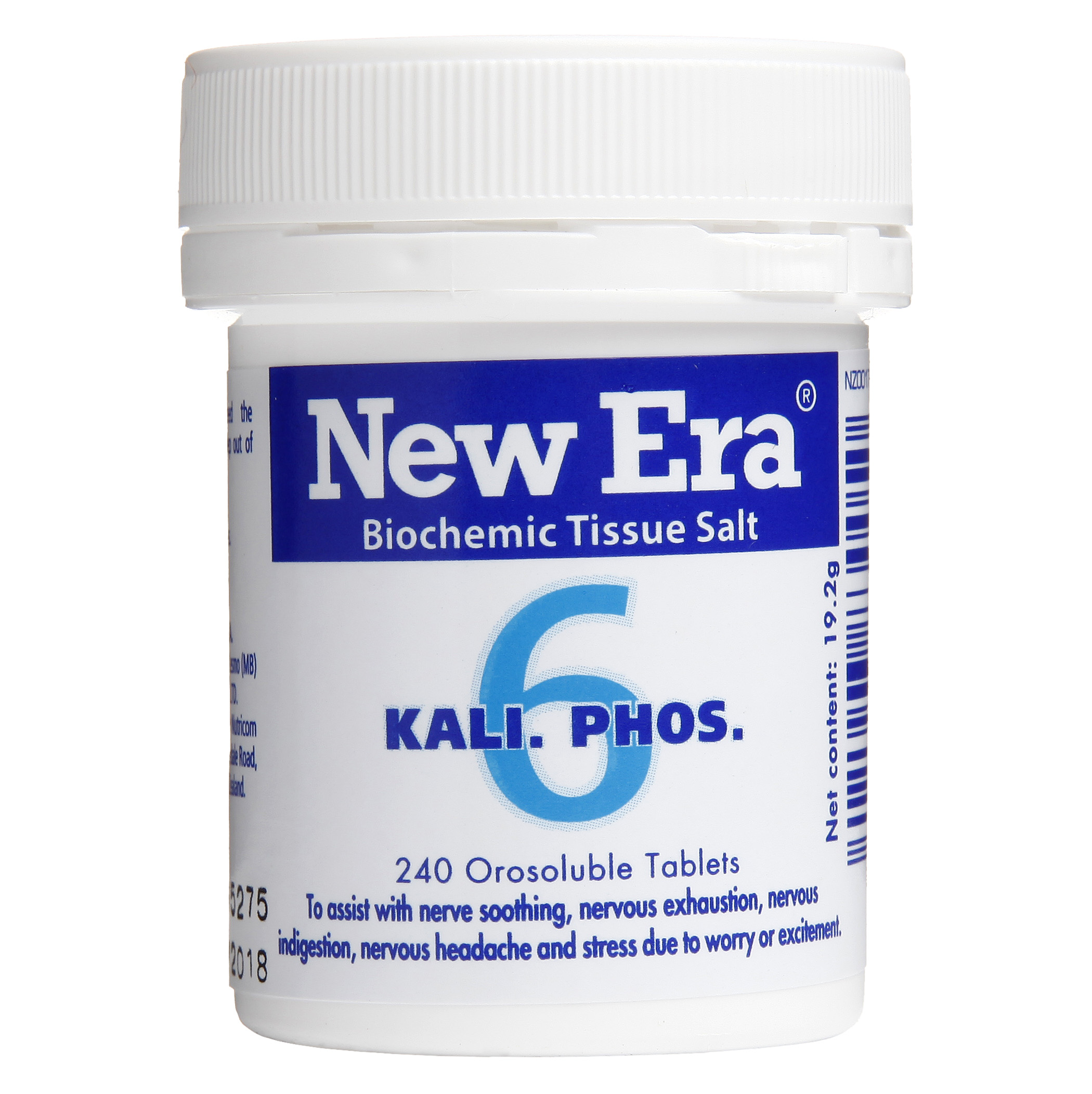 New Era Tissue Salt Kali. Phos. #06 - The Natural Tranquilliser